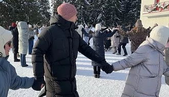 В здоровом теле здоровый дух: коллектив «Альтамед+» проводил зиму ярко