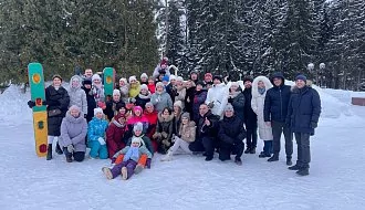 Зимняя спартакиада прошла среди сотрудников «Альтамед+»